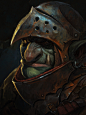 Orc portrait., Klaher Baklaher : Orc portrait. by Klaher Baklaher on ArtStation.