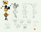Cartoon Character concepts 1, John Crayton : Here are a few main character designs I put together for a personal character modeling project.
I'd like to come back and take another pass at them and flesh out their personalities and world!

Thanks for viewi