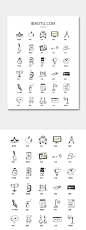 校园实用UI矢量小图标