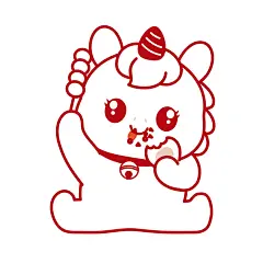 马宝宝表情包卡通插画线稿72-46