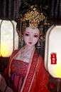 【图片】【商家170819】半面妆整尊定制唐风展示【obitsudoll吧】_百度贴吧