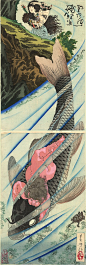 Kuniyoshi_The_Giant_Carp.jpg (438×1351)