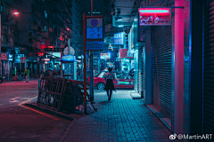 B-B-K采集到霓虹光蒸汽波