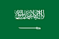 SaudiArabia  SA 沙特阿拉伯国旗