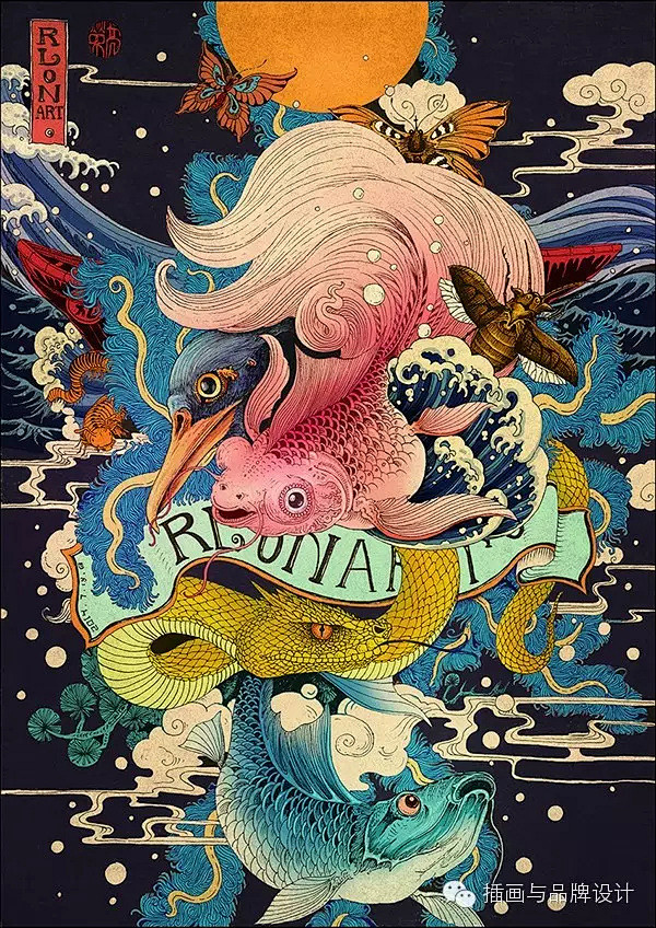 I&B插画丨天了撸！这是中国人画的，秒杀...