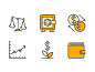 Finance pack Funline Icons