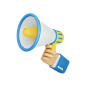 Advertisement 3D Illustration
