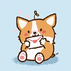 小布丁柯基恋爱了