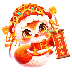 OneTwoYhree采集到蛇年IP