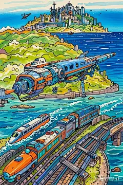 传承文化，未来科技，绘画比赛一等奖_3_爱画画的云_来自小红书网页版