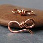 make your own wire clasps: 