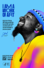 United States Department of Health and Human Services: I am a Work of ART • Ads of the World™ | Part of The Clio Network : Despite major advancements in care for HIV, the treatment rates for the populations that are disproportionately affected still lags 