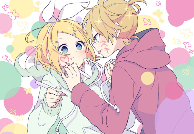 vocaloid镜音双子蕉橘p站凉すずみ