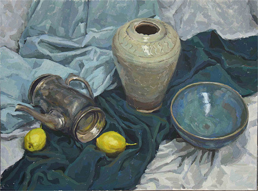 水粉画唯美的作品