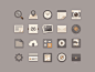 Flat Icons Brownie Theme on Behance