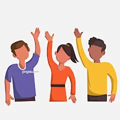 举手的团队人物插画图片大小3000x3000px 图片尺寸529.28 KB 来自PNG搜索网 pngss.com 免费免扣png素材下载！创意团队插画#奋斗#工作的团队#举手的人物#卡通手绘#励志#努力#团队伙伴#