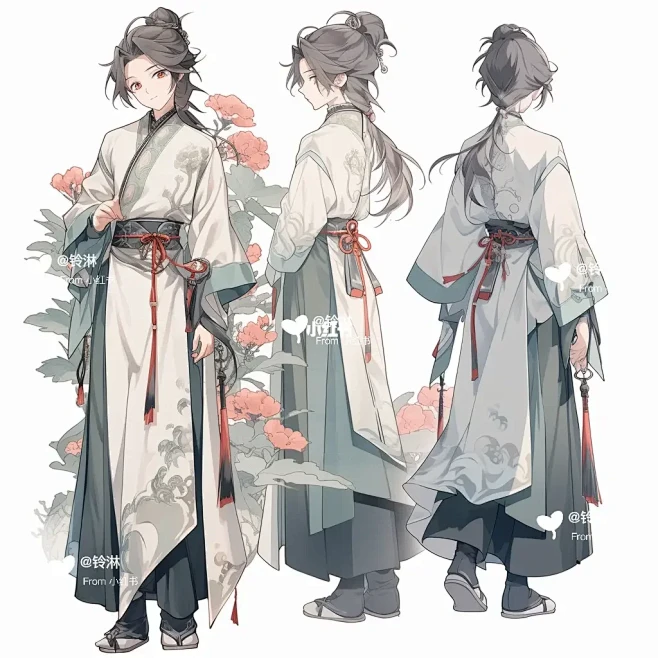 汉服设计-花瓣网
