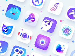 宝贝在微笑采集到APP-桌面ICON