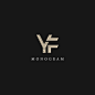 字母YF标志logo矢量图设计素材