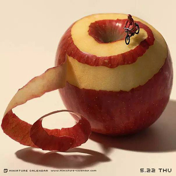 大小趣味置换对比 (7) 苹果