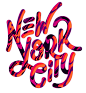 New York City : Lettering for a soon to be released augmented reality app targeting passengers of the NYC metro.