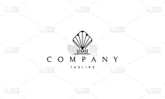 logo on which an abstract image an