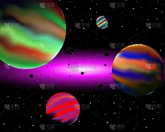 自然美,太空,暗色,壁纸,地球形,行星,天空,科学,未来,星系