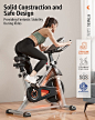 Amazon.com: YOSUDA Indoor Cycling Bike Stationary - Cycle Bike with Ipad Mount & Comfortable Seat Cushion : Clothing, Shoes & Jewelry