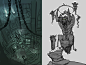 Throne challenge - polycount , Michael vicente - Orb : Something I might get back to someday If I have time...Project started for the polycount "throne challenge" very inspired by dark fantasy style.
