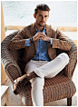 Wouter Peelen Models Tailored Spring 2015 Scapa Styles