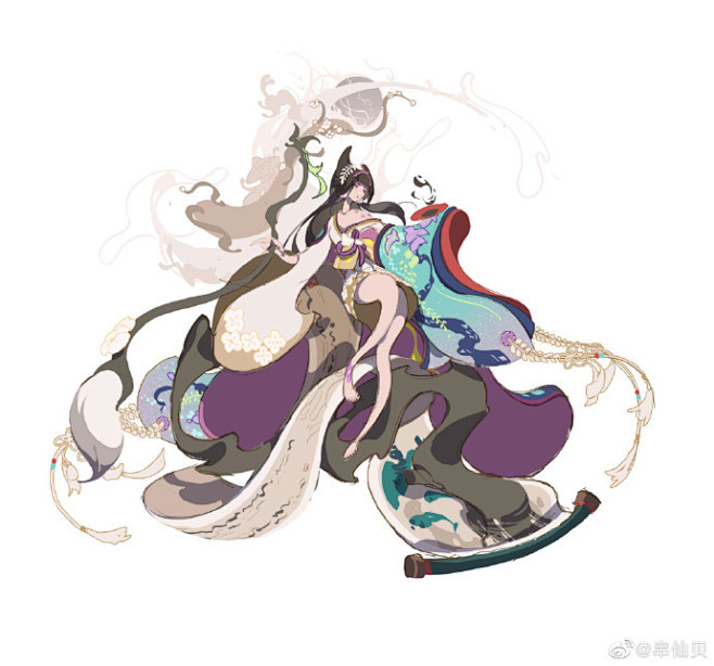 痒鼠速写凑个九～（部分动态参考了游戏po...