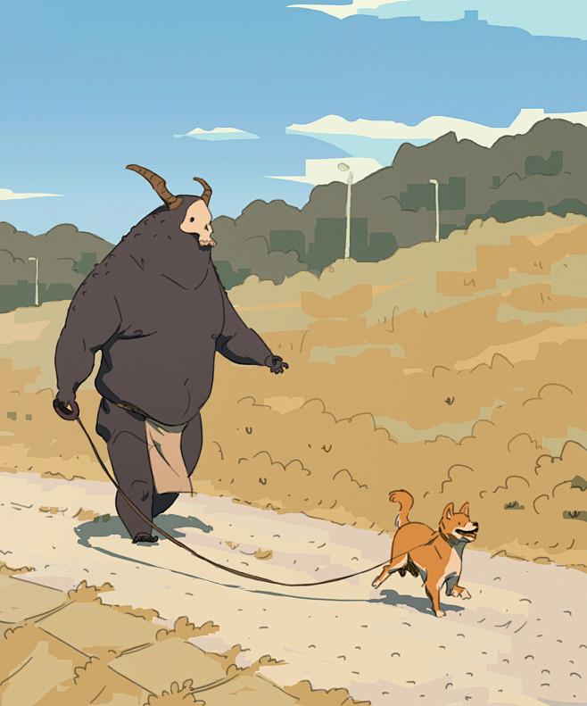 Going For A Walk by ...