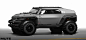 MUTE - Cactus Jeep Initial Sketches, Benjamin Last : These are some of the initial quick sketches done to explore some different styles and proportions for the vehicle Paul Rudd's character drive. Before the budget was considered we explored all options, 