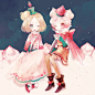 c0af6609844e39822eddd482、淡彩动漫、萌、Instrumental、鬼猫屋、可爱、插画、动漫、LIFE、可爱 萌、、插图、女生