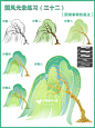 国风插画 | 国潮垂柳的画法！