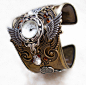 全部尺寸 | Steampunk Cuff Watch | Flickr - 相片分享！
