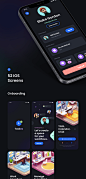 TaskEz: Productivity App iOS UI Kit : TaskEz is a productivity App iOS UI Kit that was specifically designed for iOS devices. It includes 52 carefully crafted mobile application screens and 100+ Components that you can use to make your next iOS mobile app