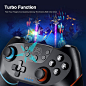 Amazon.com: Wireless Pro Controller for Switch, YCCTEAM Remote Gamepad Switch Pro Controller with Gyro Axis, Turbo and Adjustable Dual Shock: Computers & Accessories