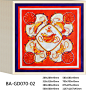 BA-GD070-02爱马仕丝巾图案装饰画#爱马仕# #丝巾# #个性# #客厅# #卧室# 