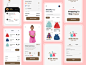 E-commerce Shop App UI sell web design app design products app clothes store tazrin e-commerce web uiux app ui kids shop clothes shop store app e-commerce shop