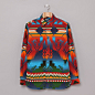 Polo Ralph Lauren Northwest Beacon Shirt in Blue Navajo Serape