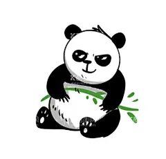 ps分层图可爱卡通动物大熊猫  - 源文件下载【酷图网】ps分层图,可爱,卡通,动物,大熊猫