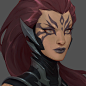 Fury, Betty Jiang : I played around with her facepaint cause her original makeup for the new Darksiders was kinda weird. Girl I gotchu. Though now she kinda looks like Blink from Xmen...oops. 

NOT BEING SHADY I will still play the game though, it's very 