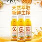 新疆特产乐含沙棘果汁300ml*12瓶装老少皆宜 补充VC 含原浆40%-淘宝网