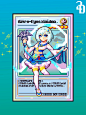 animated pixel art yugioh card design variation