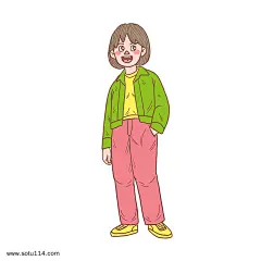 冬季冬日姑娘卡通手绘图片png免抠元素卡通手绘背景装饰免扣图片设计图案
