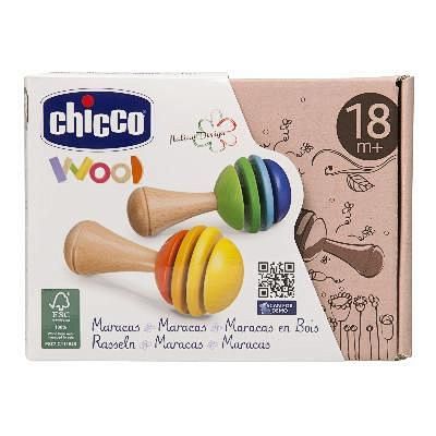 maracas-chicco-wood