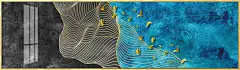 新中式装饰画（高清喷绘，晶瓷画）