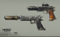Kolya, Ilya Tolmachev : Concept arts of "Kolya" - Colt 1911 based gun for Metro Exodus - Sam's Story.
...
Base modification model made by
https://www.artstation.com/a46studio
Silenced & Heavy modification models made by
https://www.artstatio