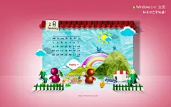 原创作品：Windows Live 2010日历壁纸 | UI设计网-专业探讨ui设计_手机ui设计_手机界面设计_ui界面设计_网页设计_ui界面设计欣赏_游戏ui设计_交互设计
